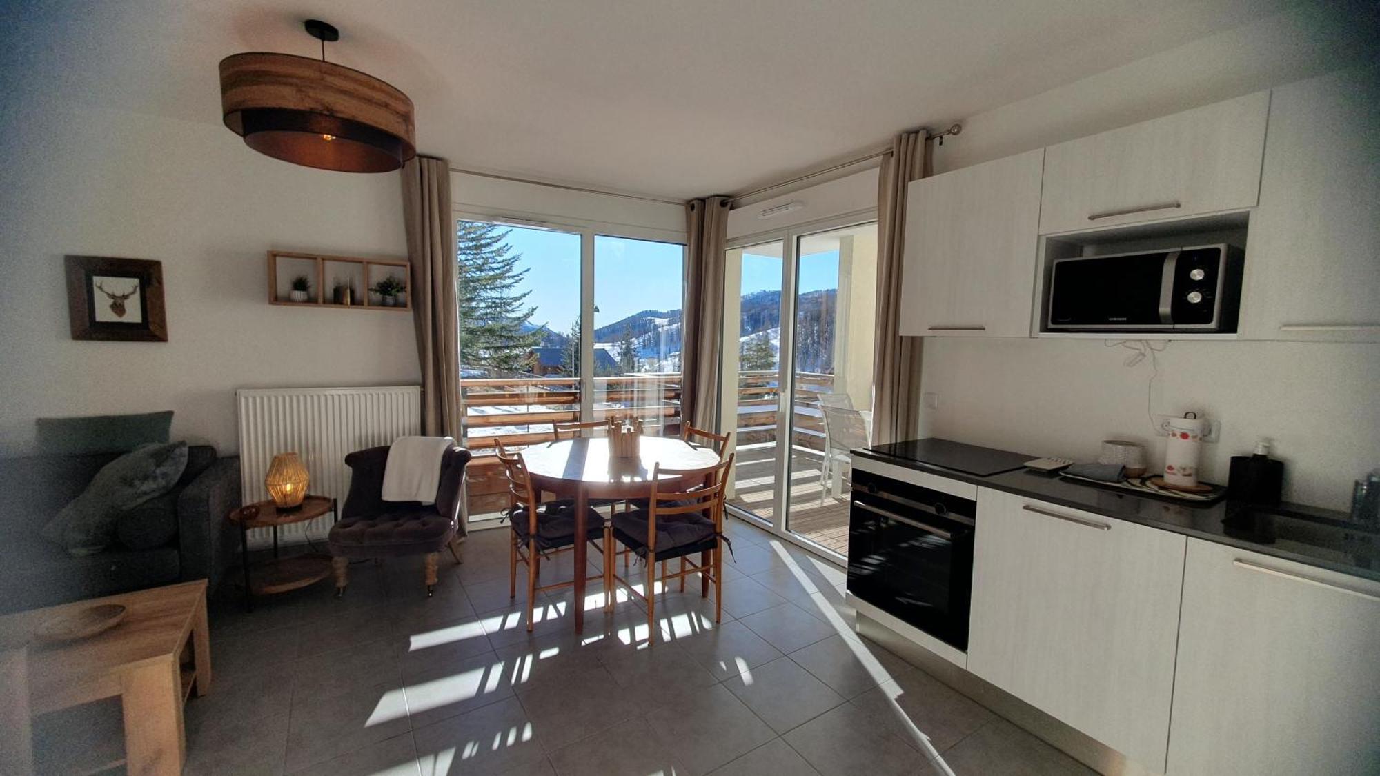 Appartement T3 Standing Centre Station Valberg